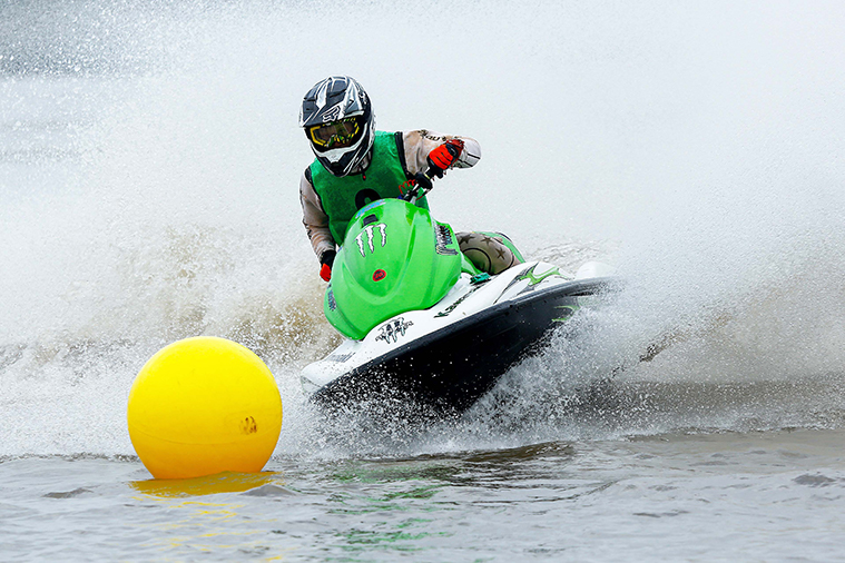 デュアルドラッグ第19戦、ランナバウト105クラス、2位、大三川明男