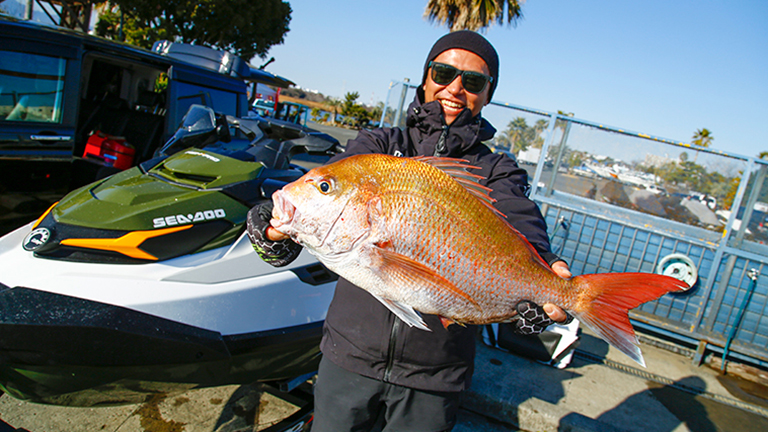 ジェットフィールド湘南釣り大会第1戦真鯛ゲーム