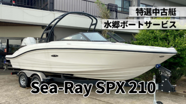 中古艇│Sea-Ray SPX 210