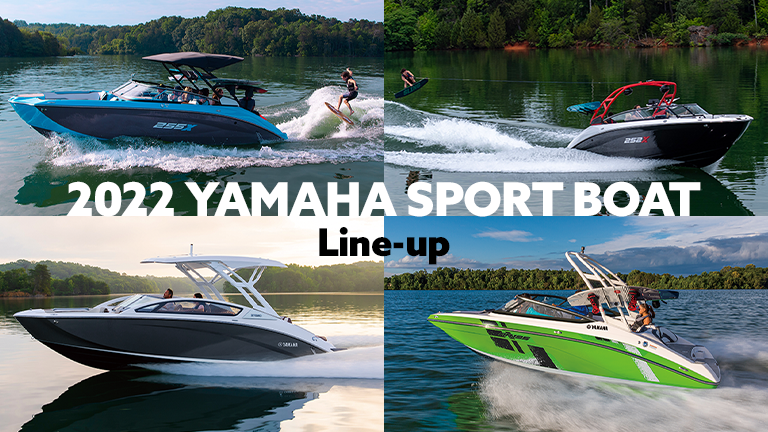 2022 YAMAHA SPORT BOAT Line-up│2022ヤマハ スポーツボート国内ラインアップ│HOT WATER Webマガジン