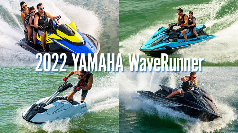 2022 YAMAHA WaveRunner Line-up│2022年 ヤマハ ウェーブランナー国内 