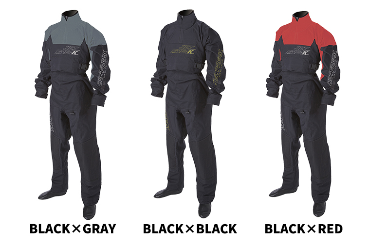 着やすく蒸れにくいドライスーツ｜JETFREAK DRYSUITS（ジェット