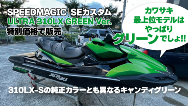 「カワサキ最上位モデルは、やっぱグリーンでしょ!!」SEカスタムULTRA 310LX GREENを特別価格で販売　